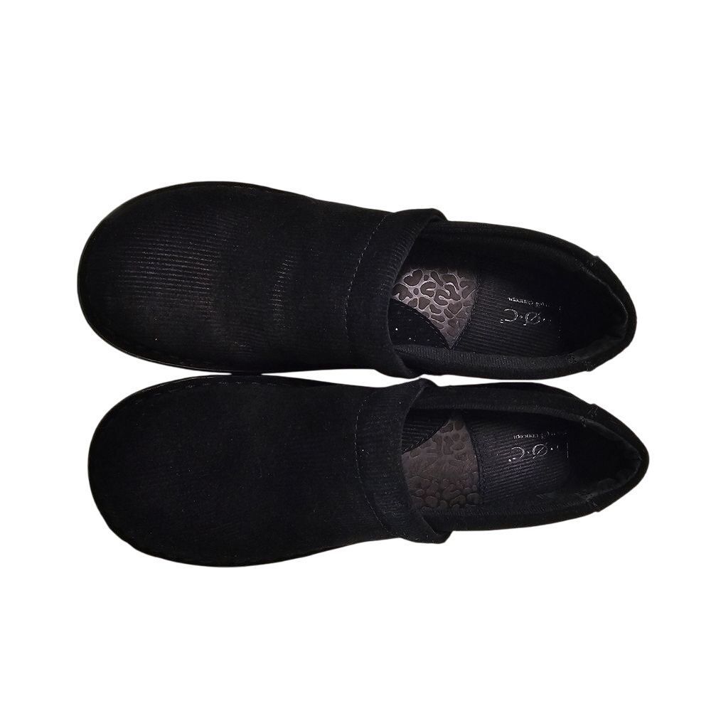 Born (BOC) Shoes Black Corduroy Clogs Women Size 9M - Picture 3 of 9